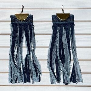 NEW Denim/Jean Dangle Earrings👖